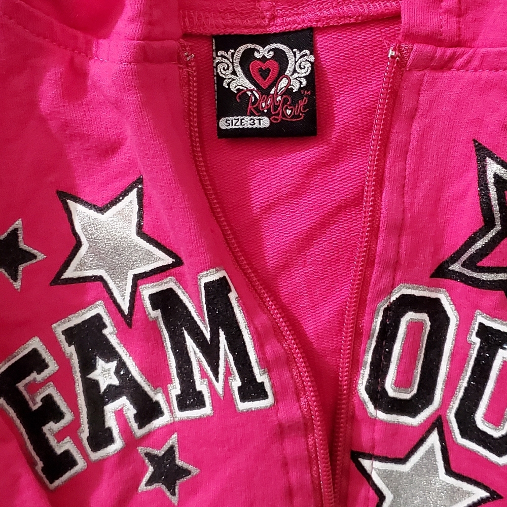 Girl's Kids 3T Pants and Zip Up Hoodie - Picture 5 of 8